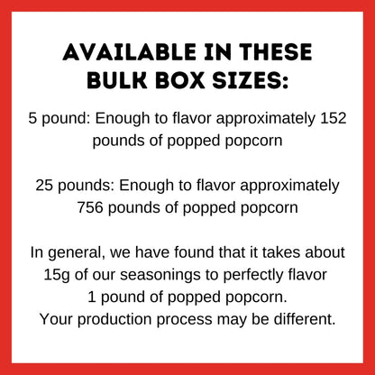 Buffalo Wings Popcorn Seasoning