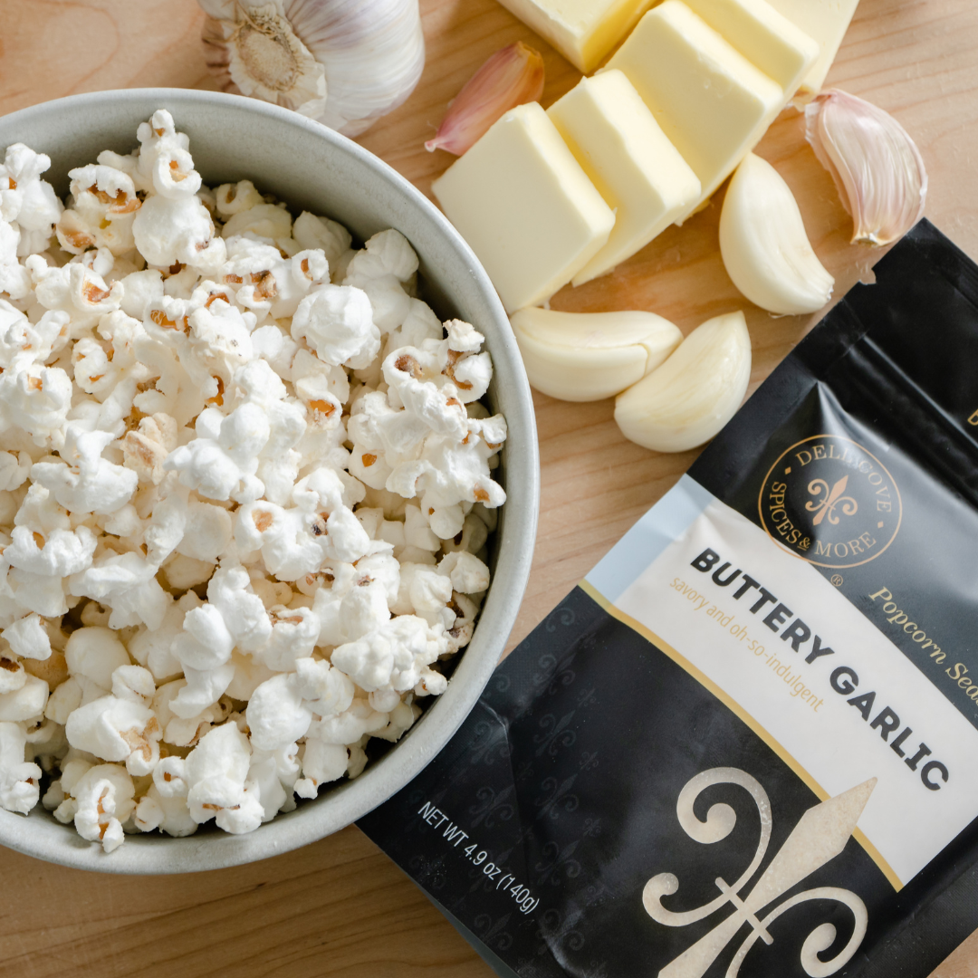 Buttery Garlic Popcorn Seasoning