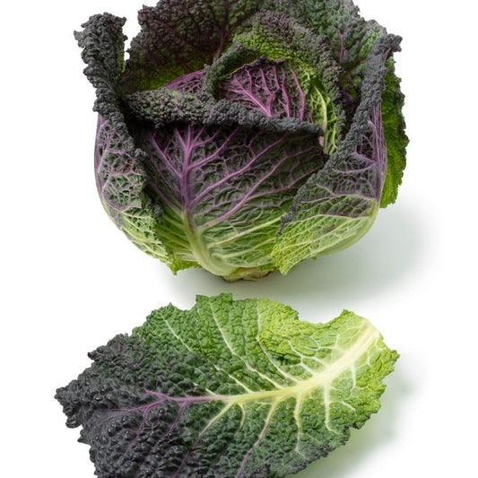 Cabbage Seeds - Purple Savoy