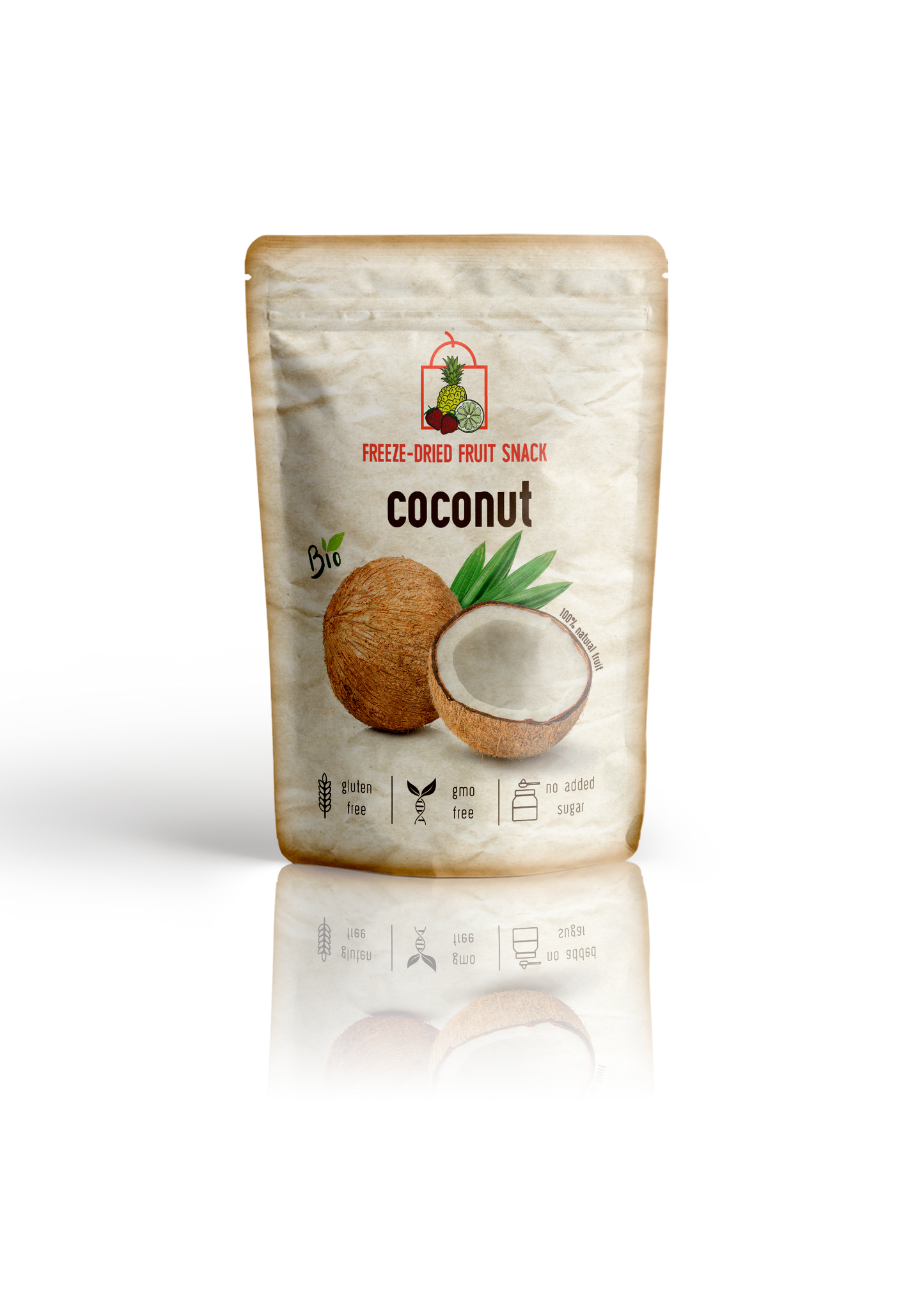 Freeze-Dried Organic Coconut Snack