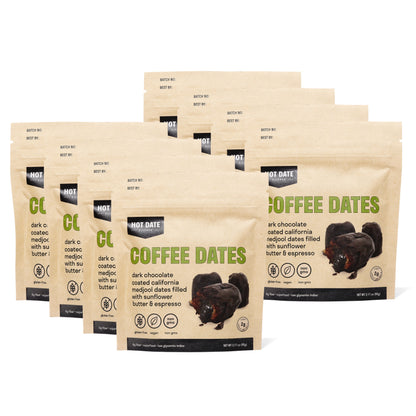 Coffee Dates - Eight Pack (3 dates per pouch)
