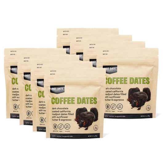 Coffee Dates - Eight Pack (3 dates per pouch)