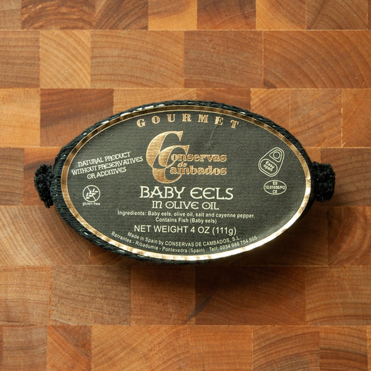 Conservas de Cambados Baby Eels in Olive Oil