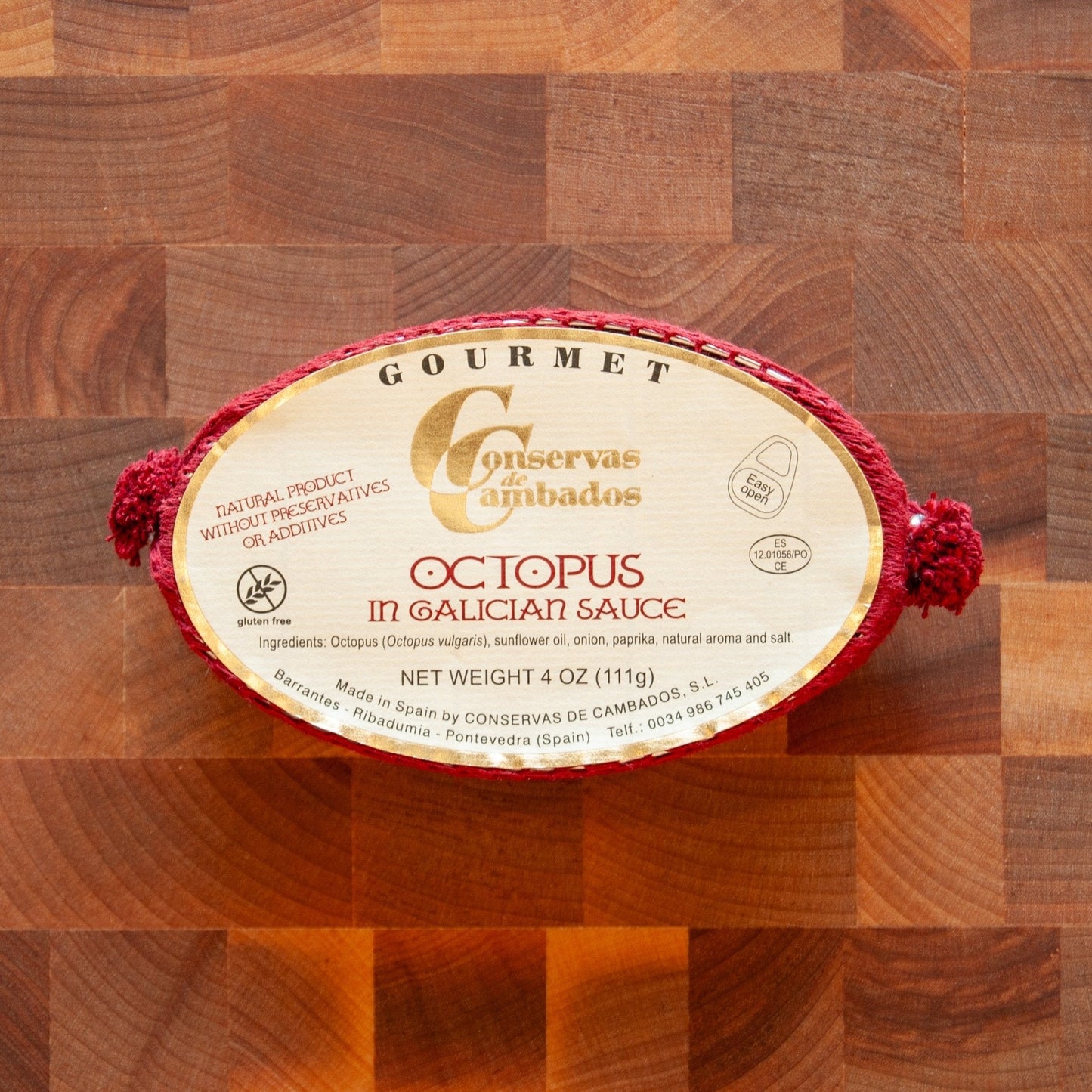Octopus Bites in Onion & Paprika Galician Sauce