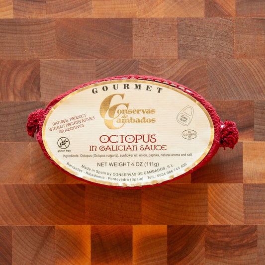 Octopus Bites in Onion & Paprika Galician Sauce