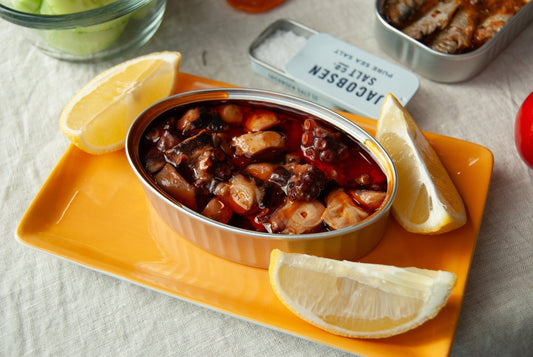 Octopus Bites in Olive Oil