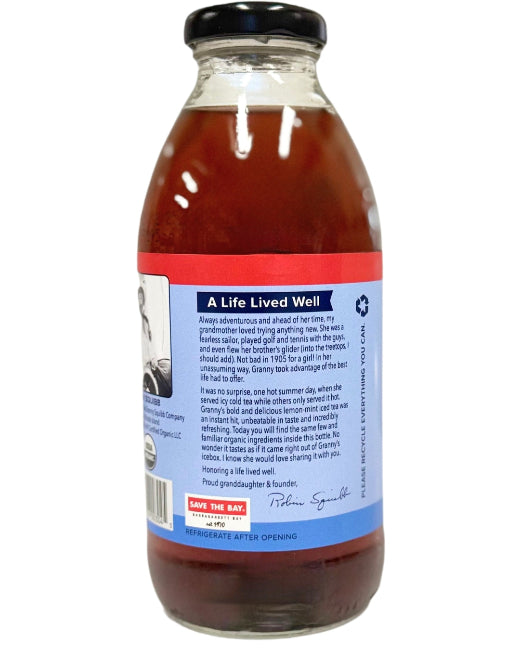 Charlie's Cranberry Sweetened Organic Iced Tea 12 Pack Bottles (16 oz.)