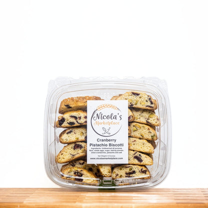 Cranberry Pistachio Biscotti ~ Not Your Average Biscotti Softer Texture