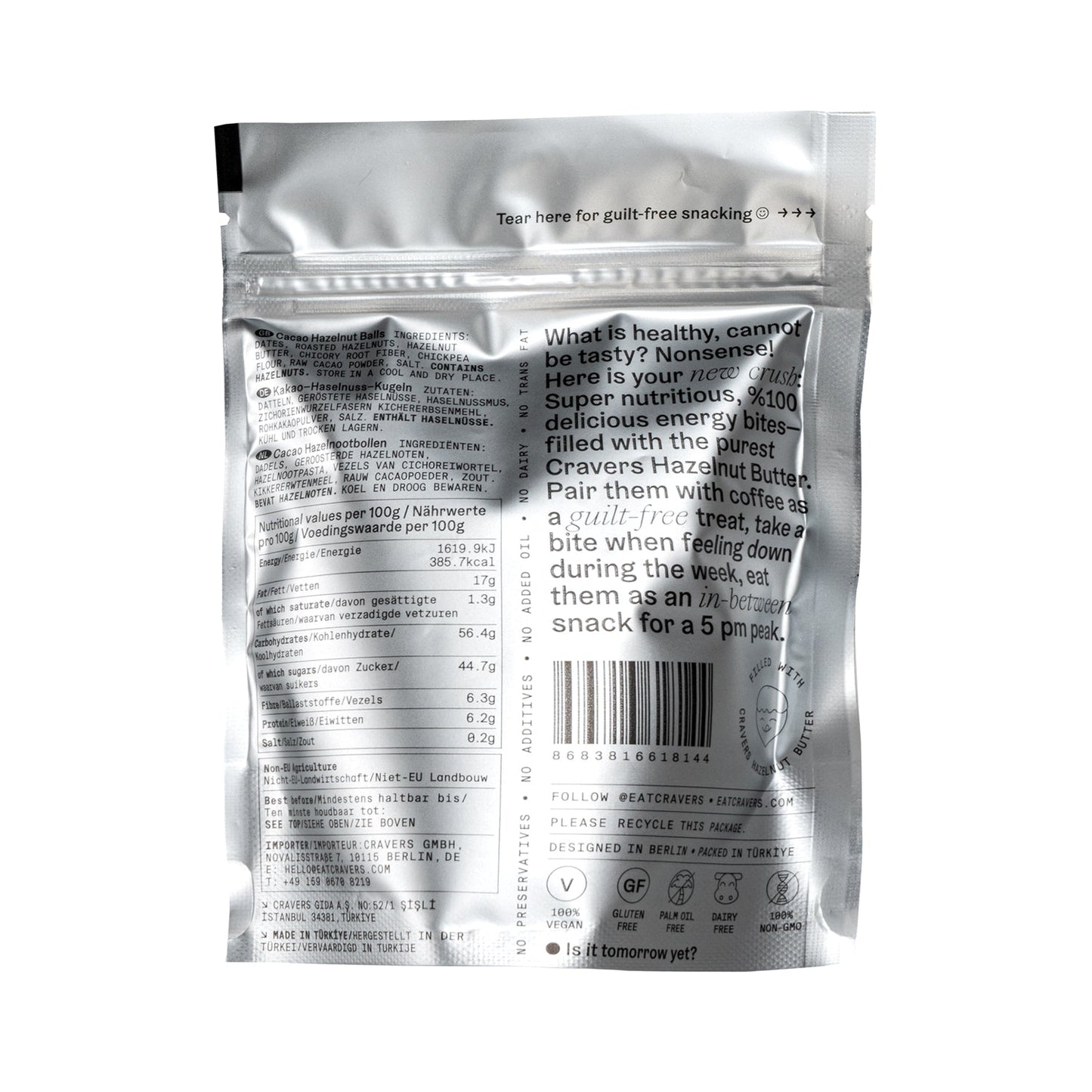 Cacao Hazelnut Balls