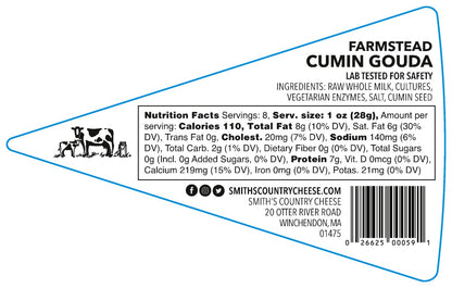 Farmstead Gouda With Cumin Seed (Leyden)