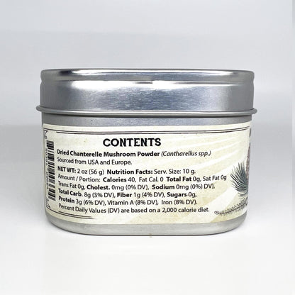 POWDERED CHANTERELLE MUSHROOMS