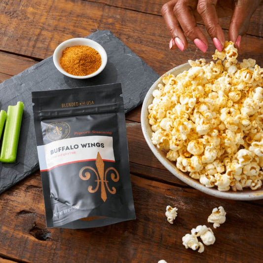 Buffalo Wings Popcorn Seasoning | Spicy Gourmet Popcorn Flavor