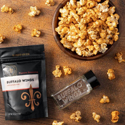 Buffalo Wings Popcorn Seasoning | Spicy Gourmet Popcorn Flavor