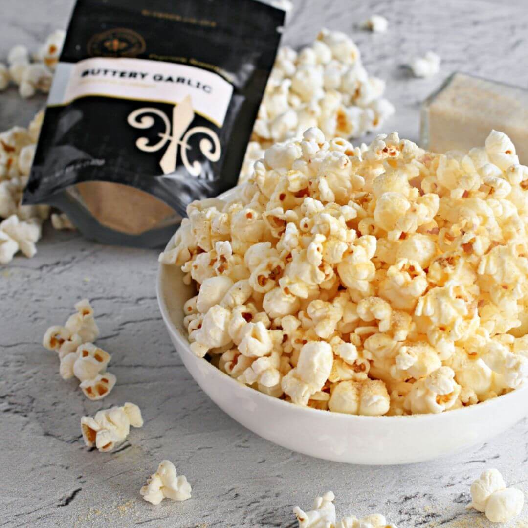 Buttery Garlic Popcorn Seasoning | Movie Butter Flavor