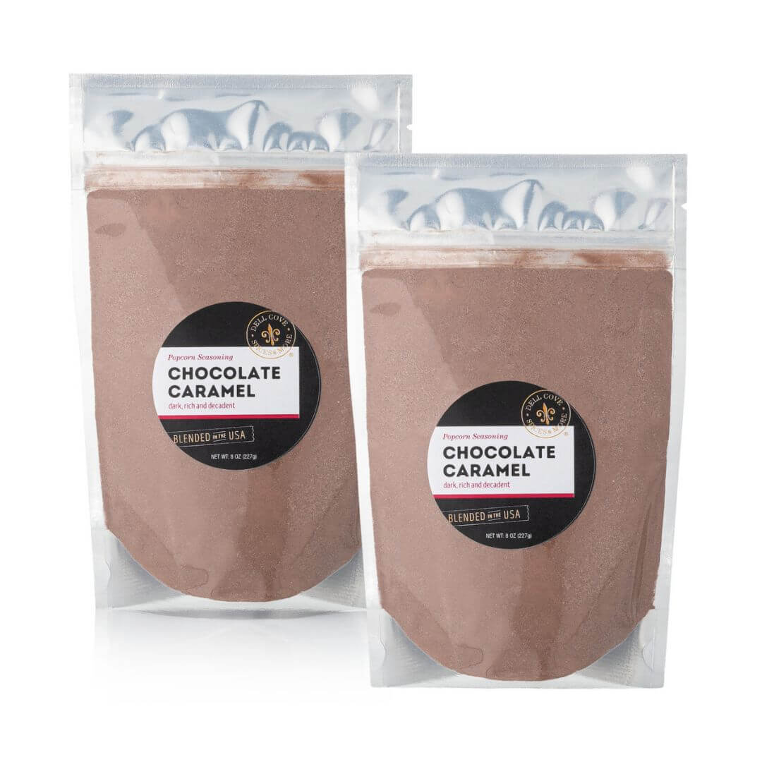 Chocolate Caramel Popcorn Seasoning | Sweet Gourmet Treat