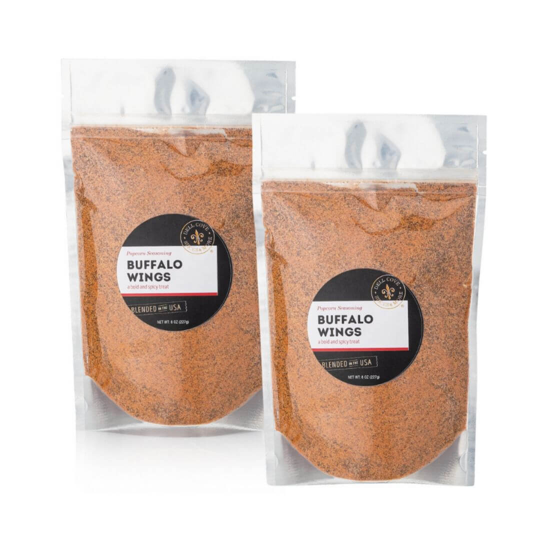 Buffalo Wings Popcorn Seasoning | Spicy Gourmet Popcorn Flavor
