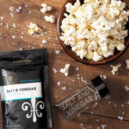 Salt & Vinegar Popcorn Seasoning | Tangy Gourmet Snack Flavor
