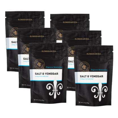 Salt & Vinegar Popcorn Seasoning | Tangy Gourmet Snack Flavor