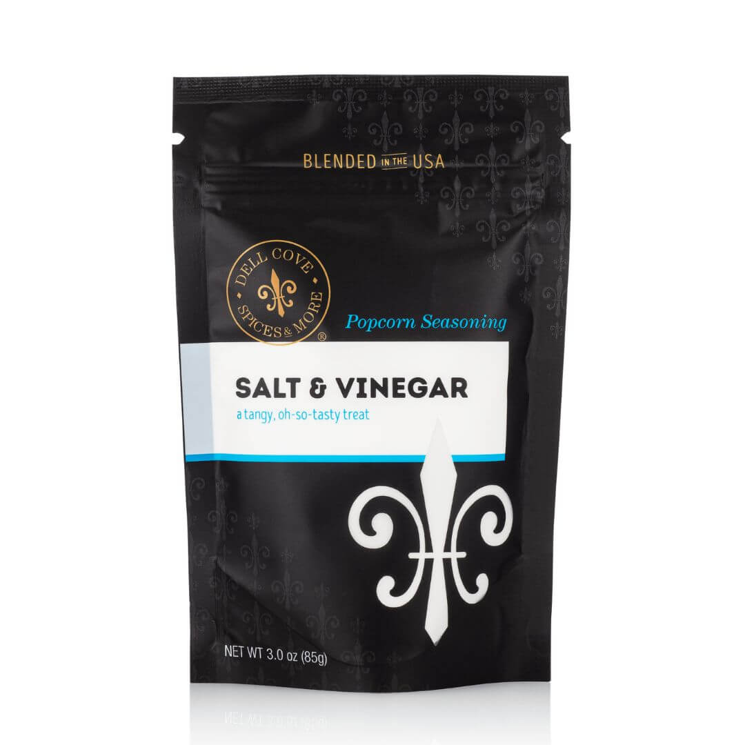 Salt & Vinegar Popcorn Seasoning | Tangy Gourmet Snack Flavor
