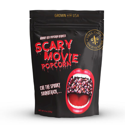 Scary Movie Popcorn - Bloody Red Kernels