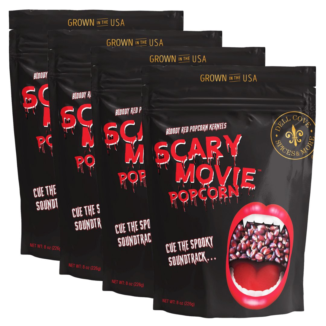 Scary Movie Popcorn - Bloody Red Kernels