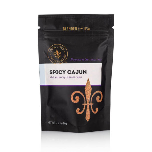 Spicy Cajun Popcorn Seasoning | New Orleans Style Popcorn Spice Blend