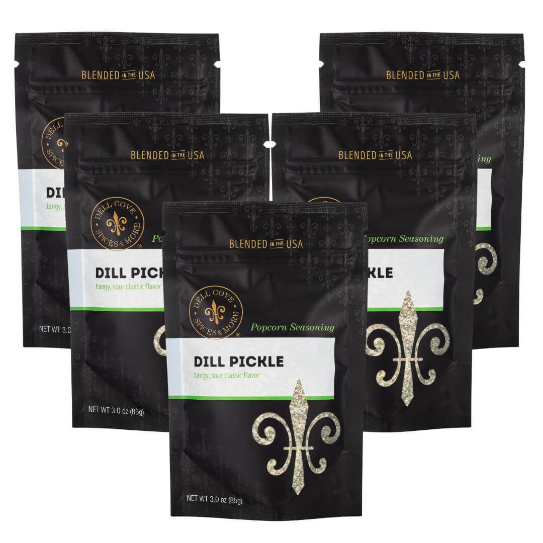 Dill Pickle Popcorn Seasoning | Tangy Gourmet Popcorn Salt, image 7 of 7