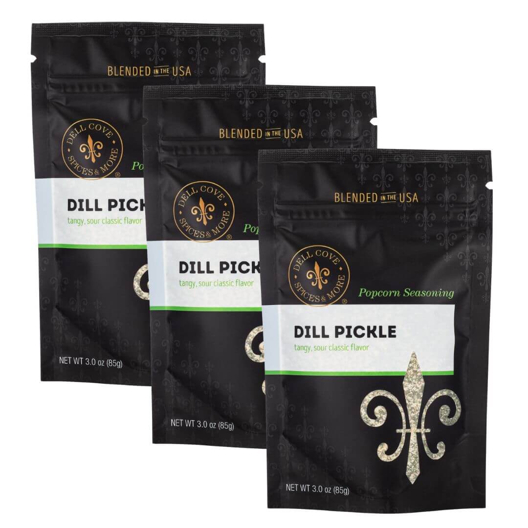 Dill Pickle Popcorn Seasoning | Tangy Gourmet Popcorn Salt, image 6 of 7