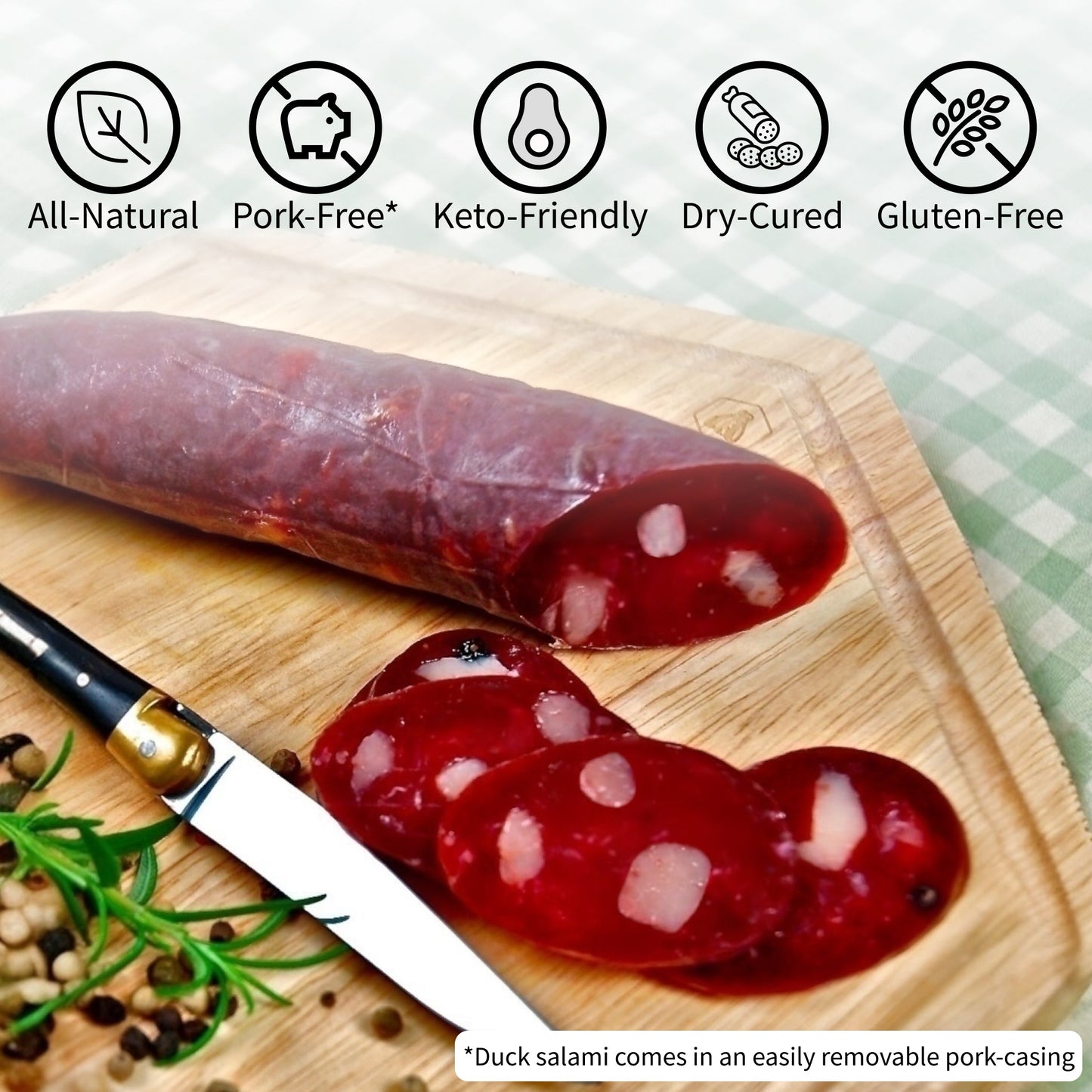 Duck Salami (5.5oz)