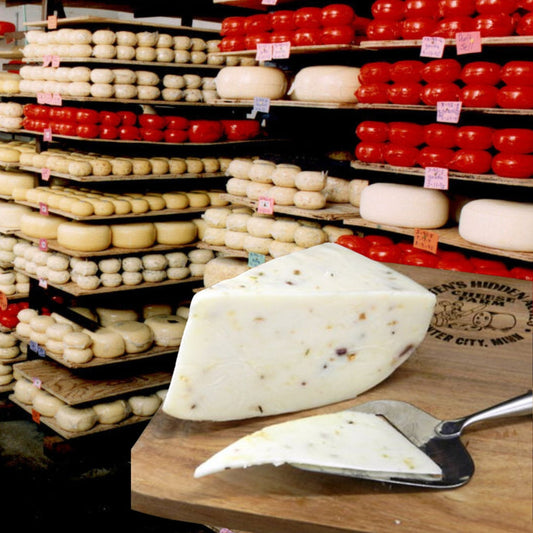 Olive Tapenade Gouda Cheese - Eichtens Cheese by Eichtens Cheeses, Gifts & Foods
