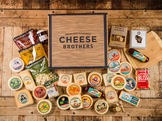 Just About Everything Box by Cheese Brothers