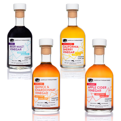 Explore Kitchen Vinegars Four Pack