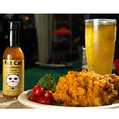 Caribbean Curry Scotch Bonnet Pepper Hot Sauce