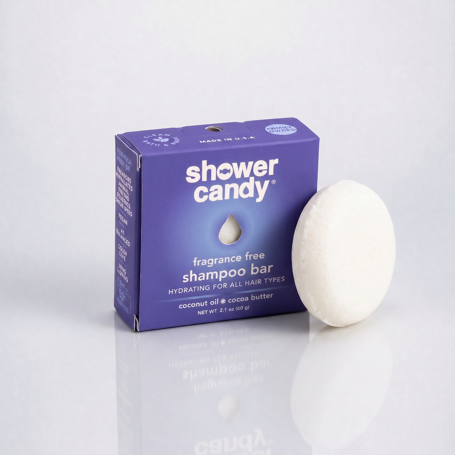 Fragrance Free Shampoo Bar – Hydrating for All Hair Types
