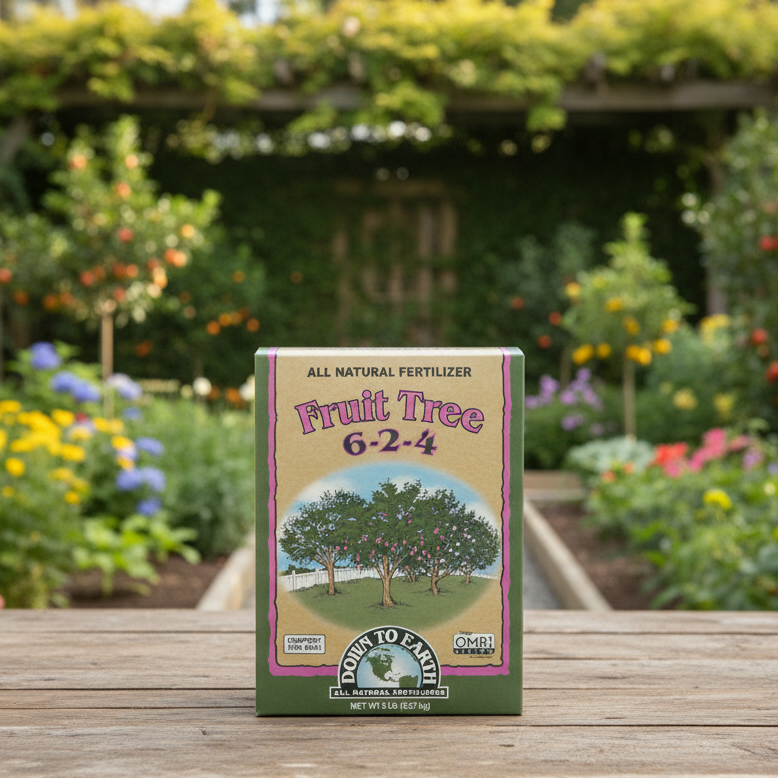 Fruit Tree Fertilizer 6-2-4 (5 lb box)