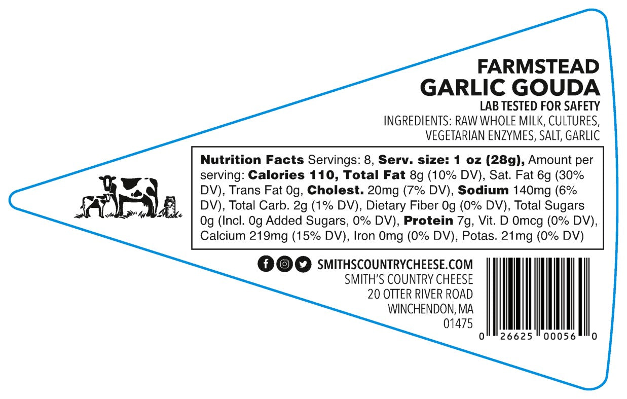 Farmstead Gouda With Garlic