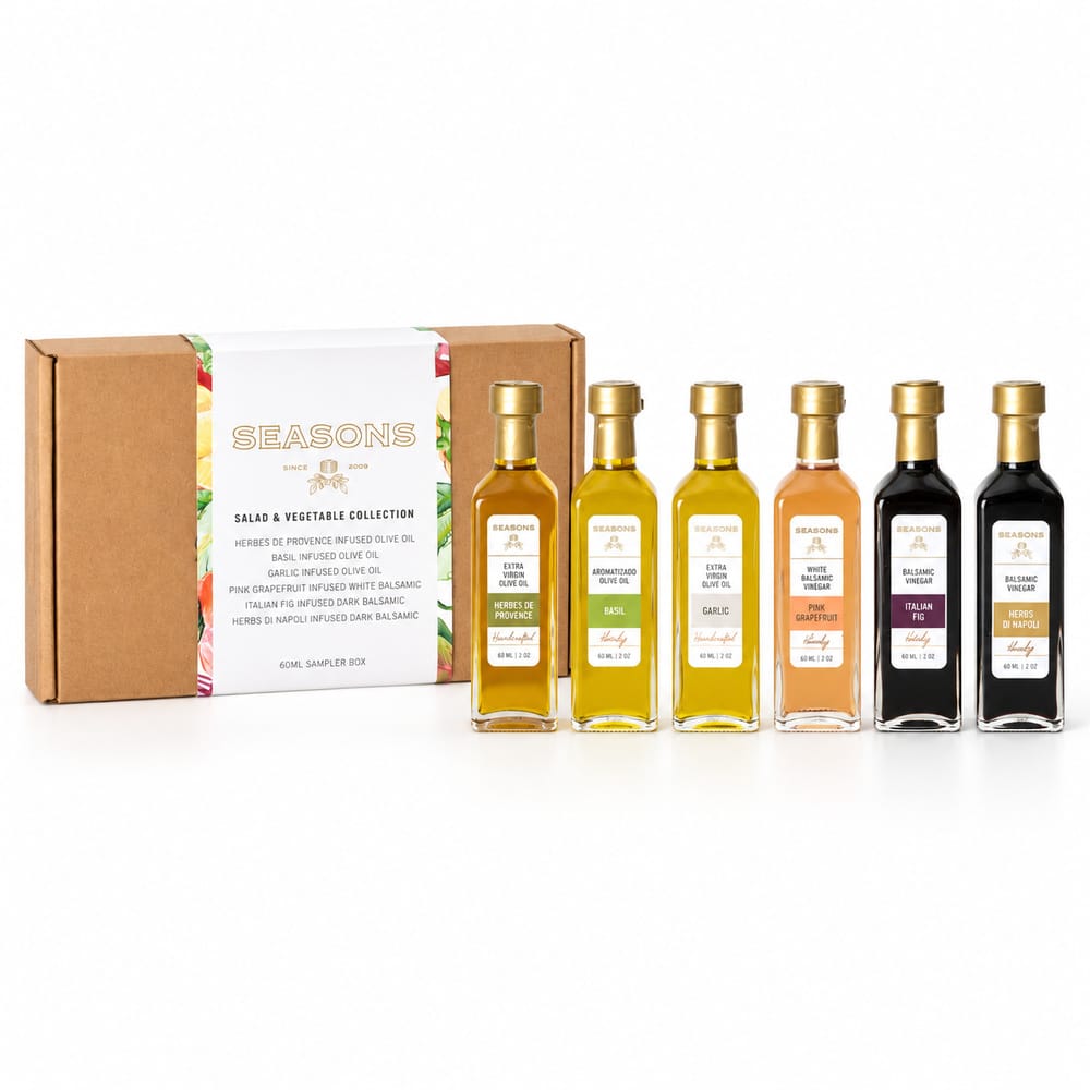 Salad & Vegetable Collection by Seasons Olive Oil & Vinegar