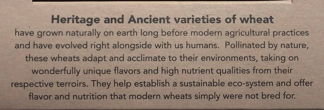RIGATONI - Heritage and ancient wheat pasta box - 12 boxes x 8oz