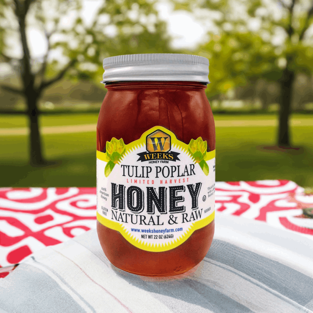 Our Best Raw Tulip Poplar Honey