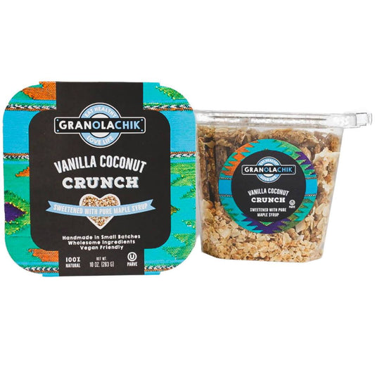 Vanilla Coconut Crunch Containers - 6 containers x 10oz by Granola Chik