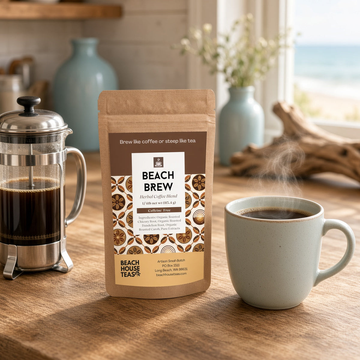 Beach Brew Herbal Coffee