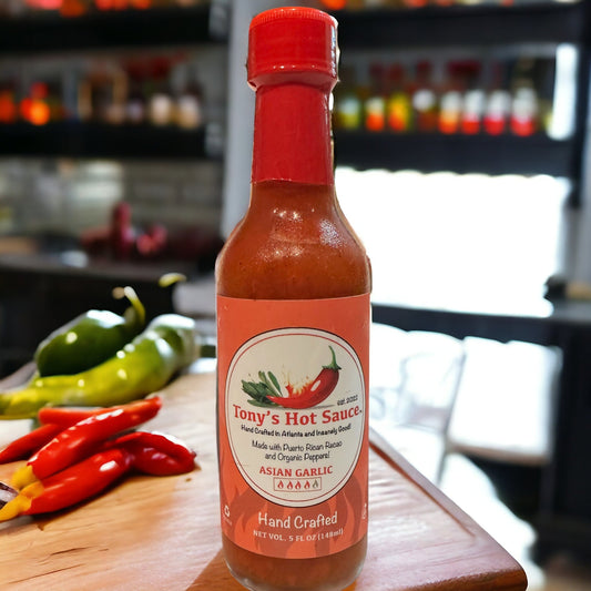 Tony's Handcrafted - "Asian Garlic" Hot Sauce 5 oz