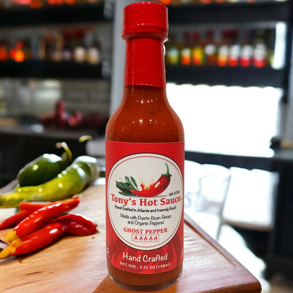 Tony's Handcrafted "Ghost Pepper" Hot Sauce 5 oz