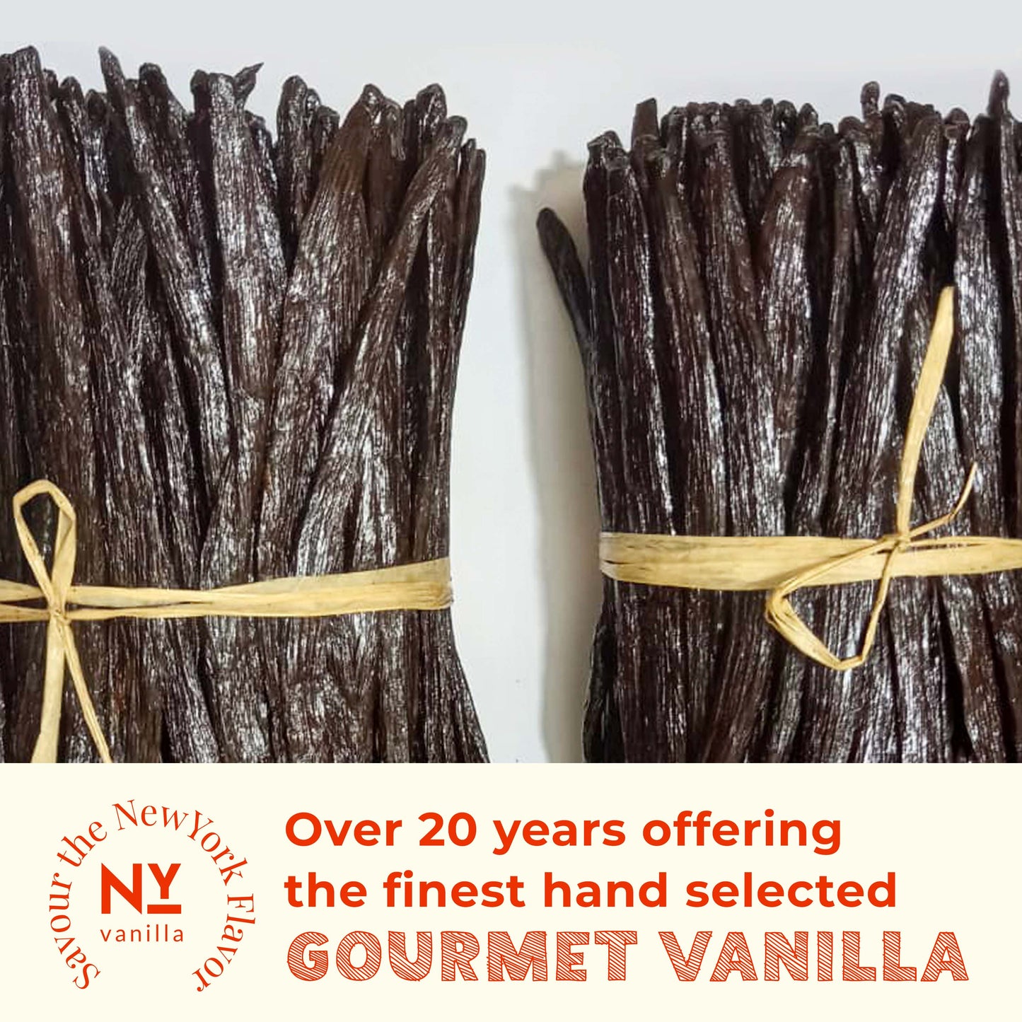 Grade A Vanilla Beans (25 Pack) Baking & Extract Use