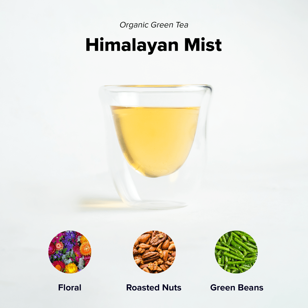 Himalayan Mist (Special Green Tea) - 15 Pyramid Tea Bags, image 2 of 4