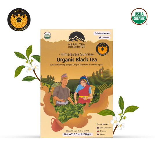 Organic Himalayan Sunrise (Kanchanjangha Noir) by Nepal Tea