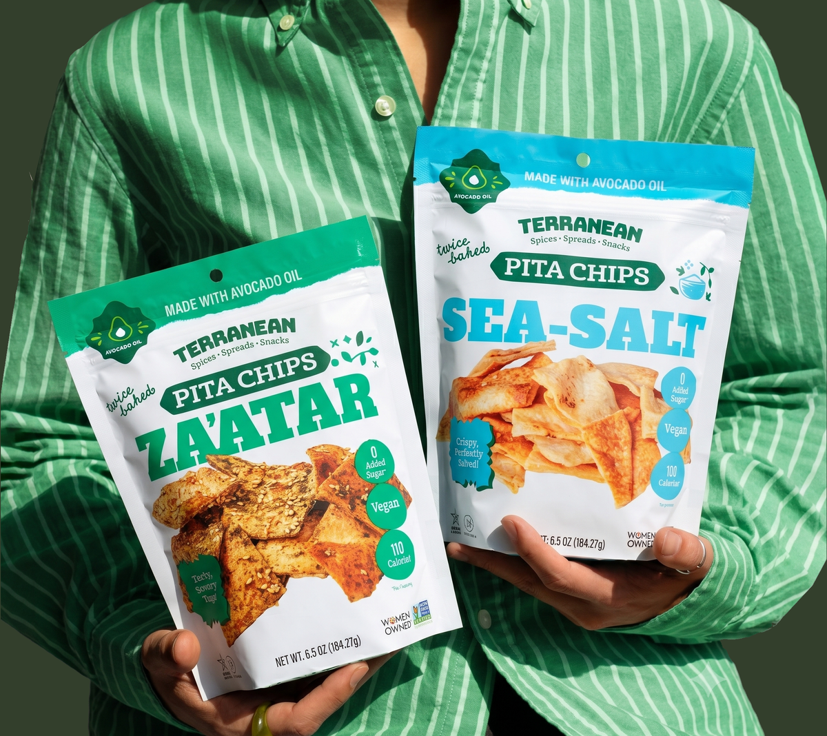 Sea Salt Pita Chips, image 3 of 8