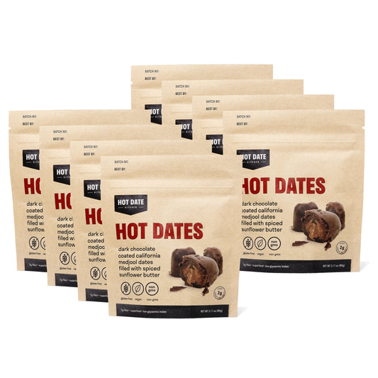 Hot Dates - Eight Pack (3 dates per pouch)