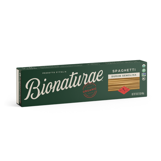 Organic Durum Semolina Spaghetti