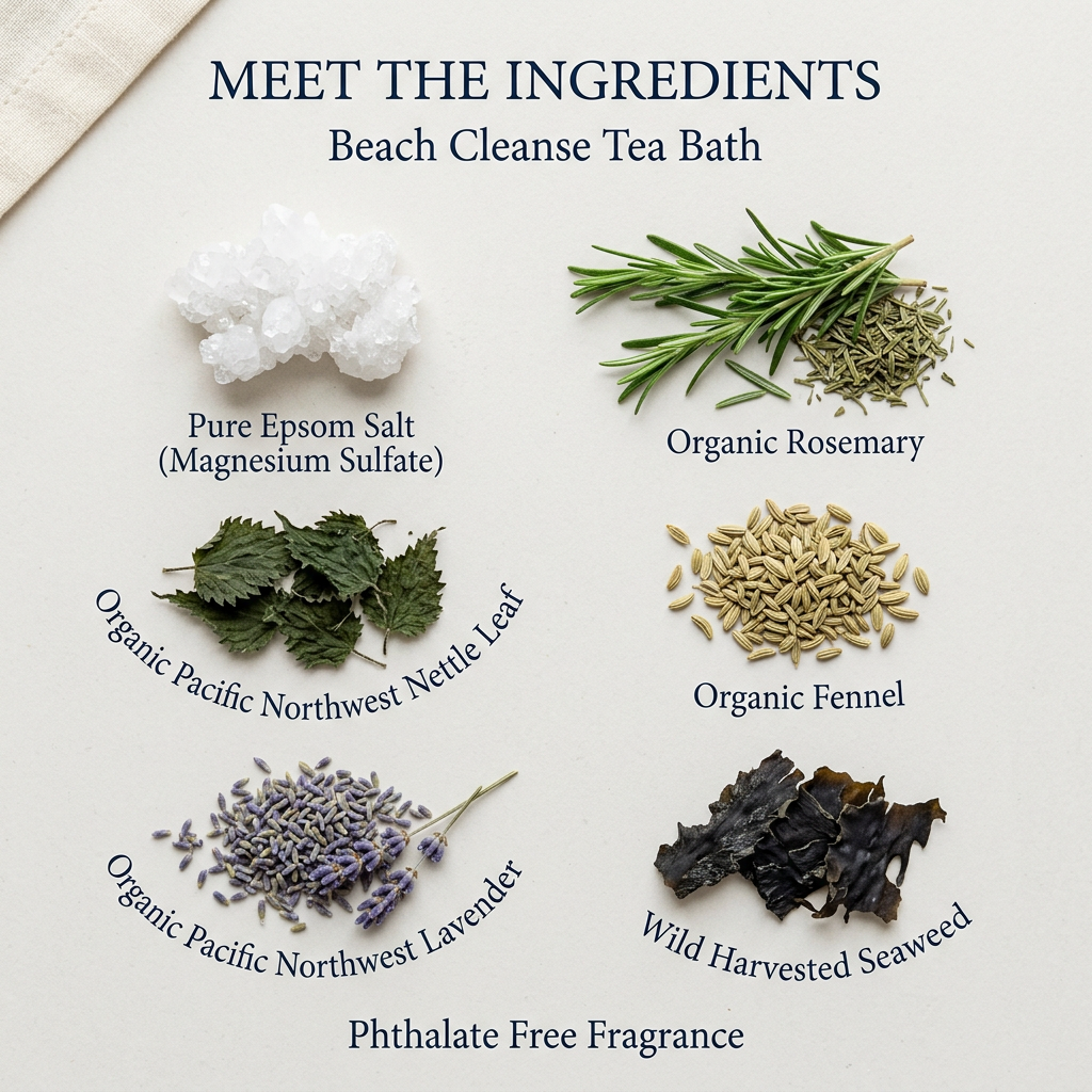 Beach Cleanse Tea Bath, image 4 of 13